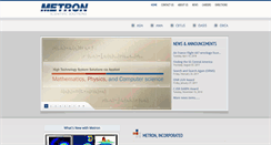 Desktop Screenshot of metsci.com